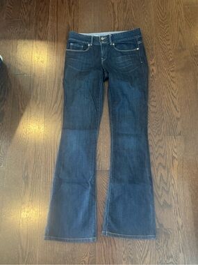 Gap 1969 Perfect Boot Cut Dark Wash Jeans Size 26/2R